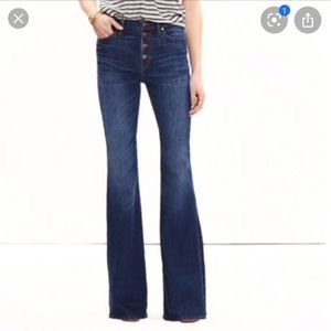 Women's Blue Flare Jeans